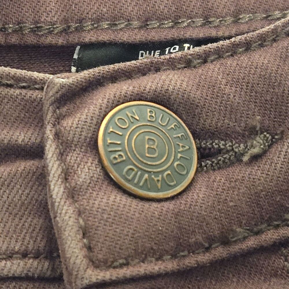 Buffalo David Bitton Hanna High-Rise Skinny Jeans Women's 2 / 26 Dark Raisin - Picture 4 of 9